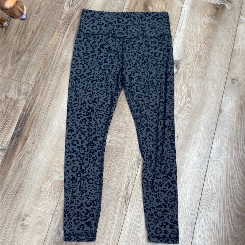 Athleta Animal Print High Rise Tights